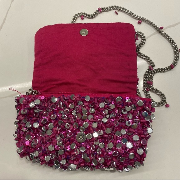 Sequin crossbody bag NWOT - Picture 8 of 10